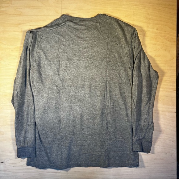 Duke Nike Tee Long Sleeve T-Shirt Gray XL - Picture 3 of 3
